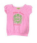 Juicy Couture Pink and green Vintage tshirt  RARE y2k mcbling 2000s