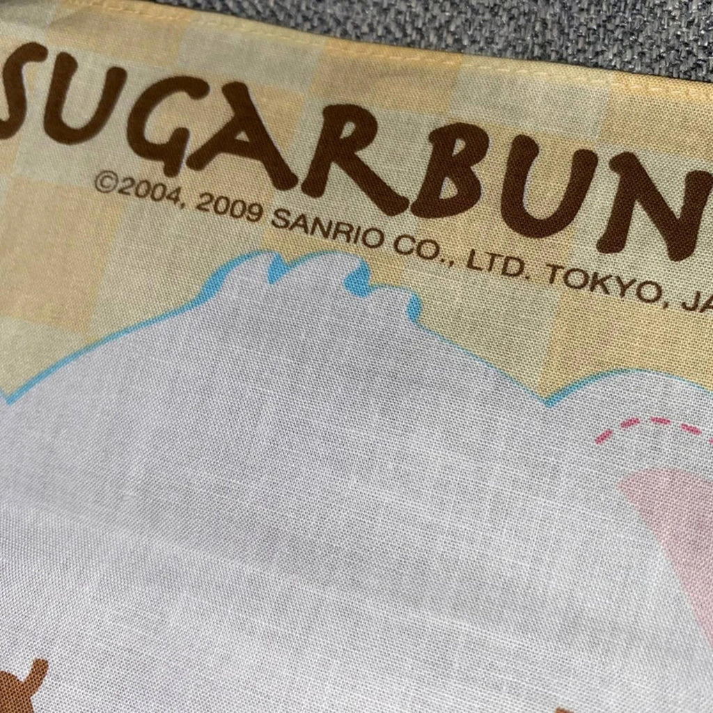 sugar bunnies 2009 vintage y2k rare hand towel sanrio japan