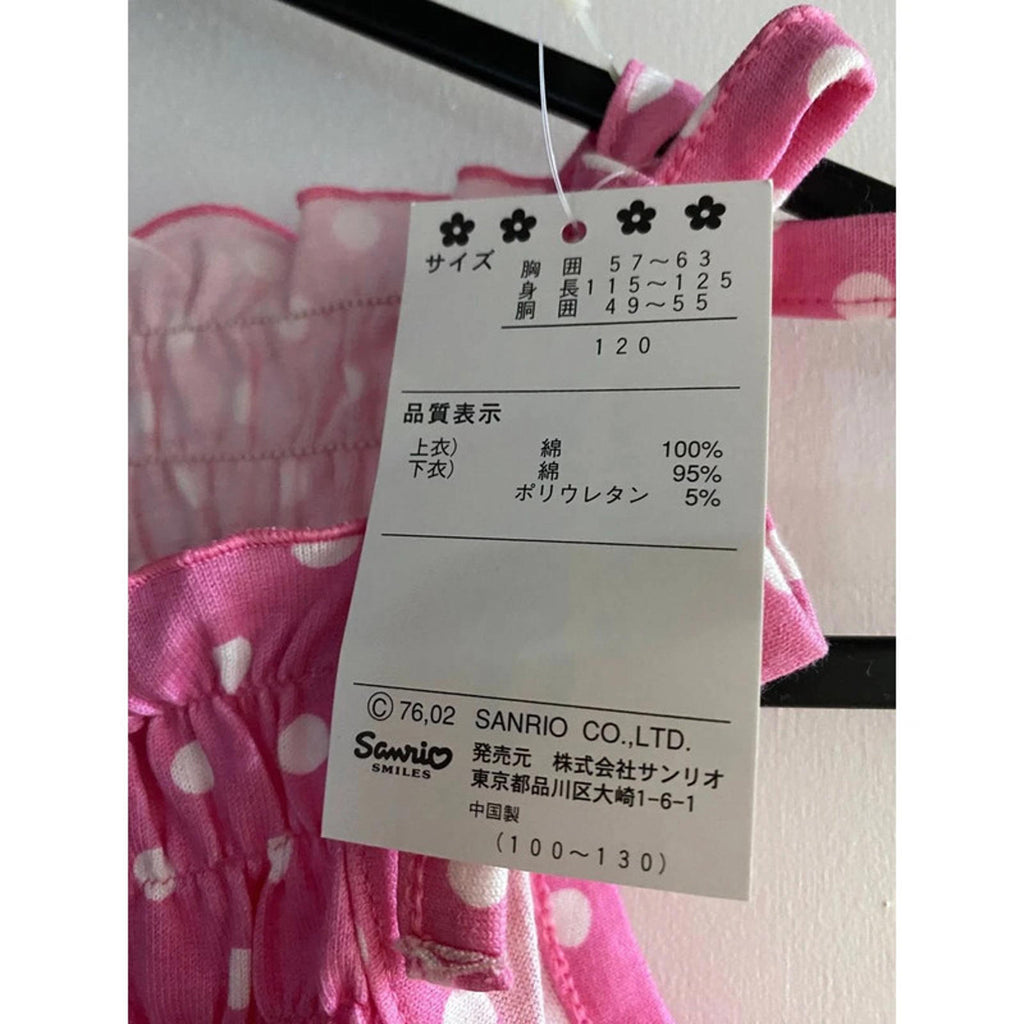 RARE 2002 sanrio estimate fit size 4-6 uk hello kitty kidcore