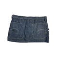 g-star raw denim mini skirt y2k 2000s vintage 36 inch waist estimate 18 uk