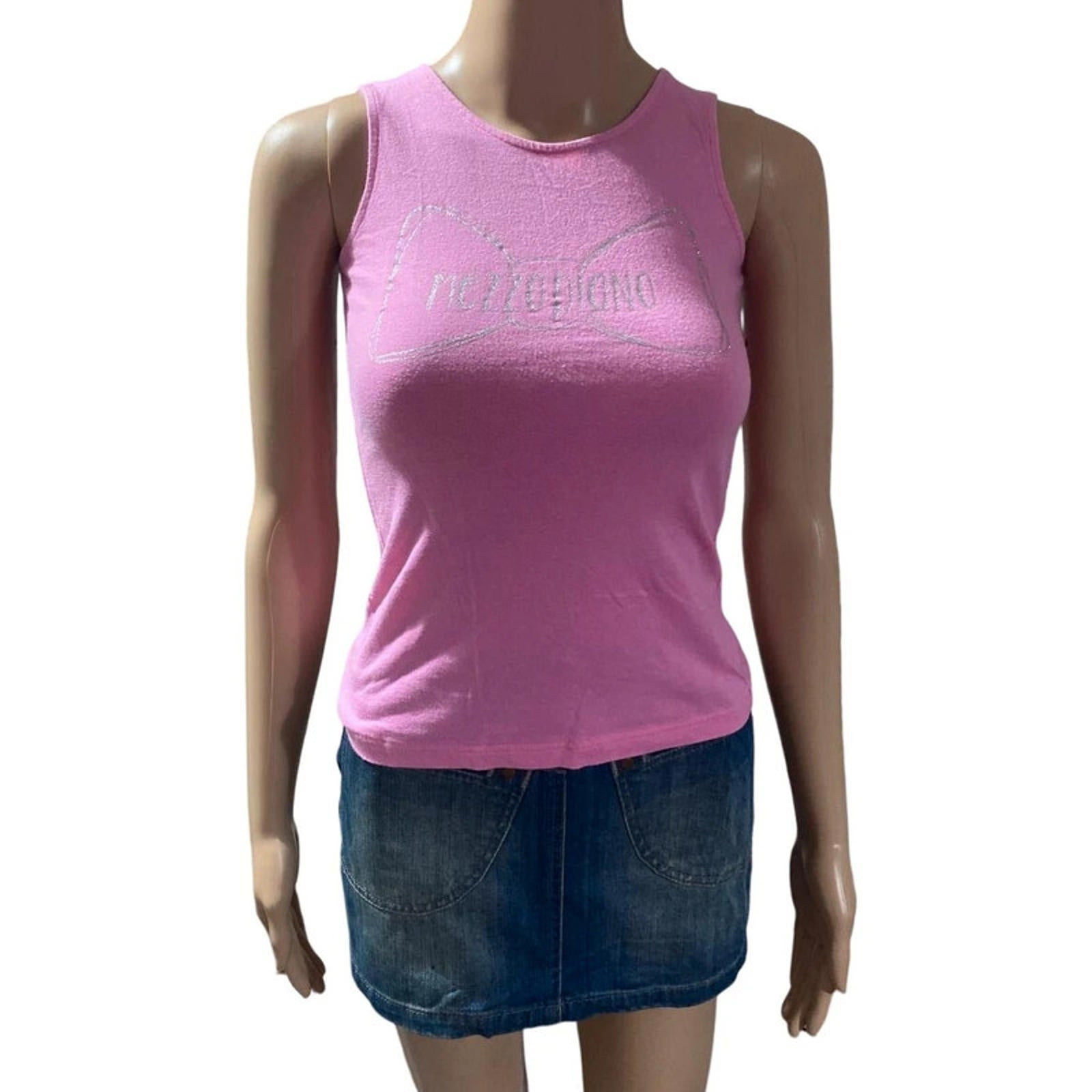 mezzo piano pink estimate 4 uk womens tank tshirt coquette japan y2k