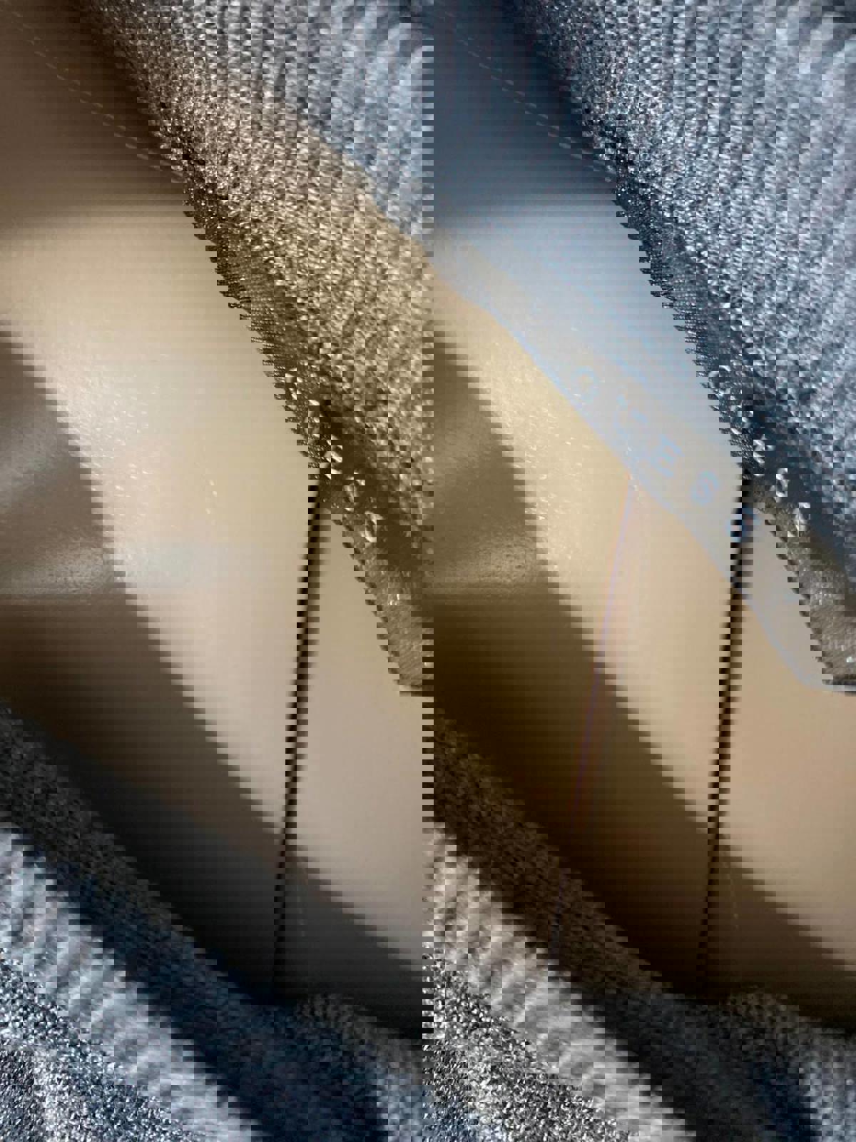 guess estimate large sleeveless tank sweater - y2k mcbling 2000s grey