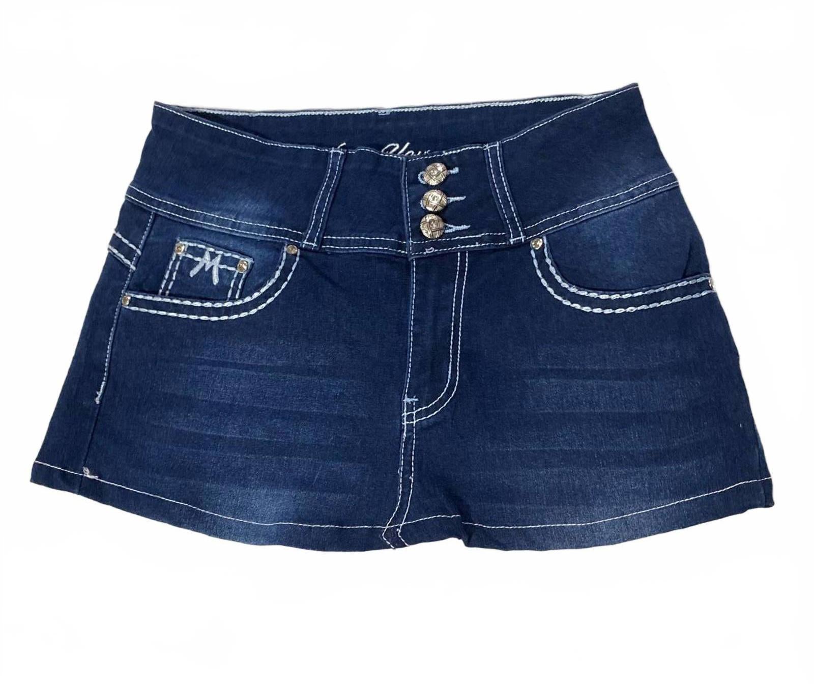 mini skirt 28 inch waist estimate size 10 - vintage y2k mcbling 2000s