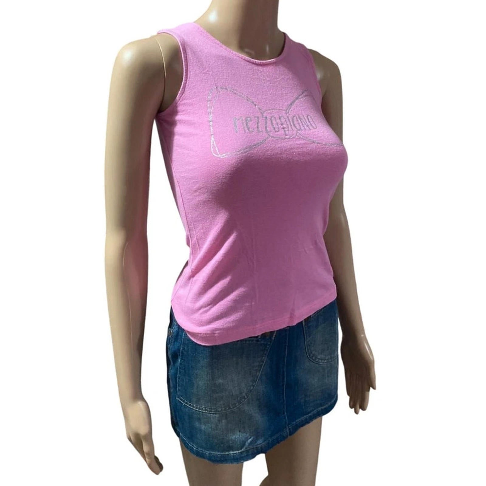 mezzo piano pink estimate 4 uk womens tank tshirt coquette japan y2k