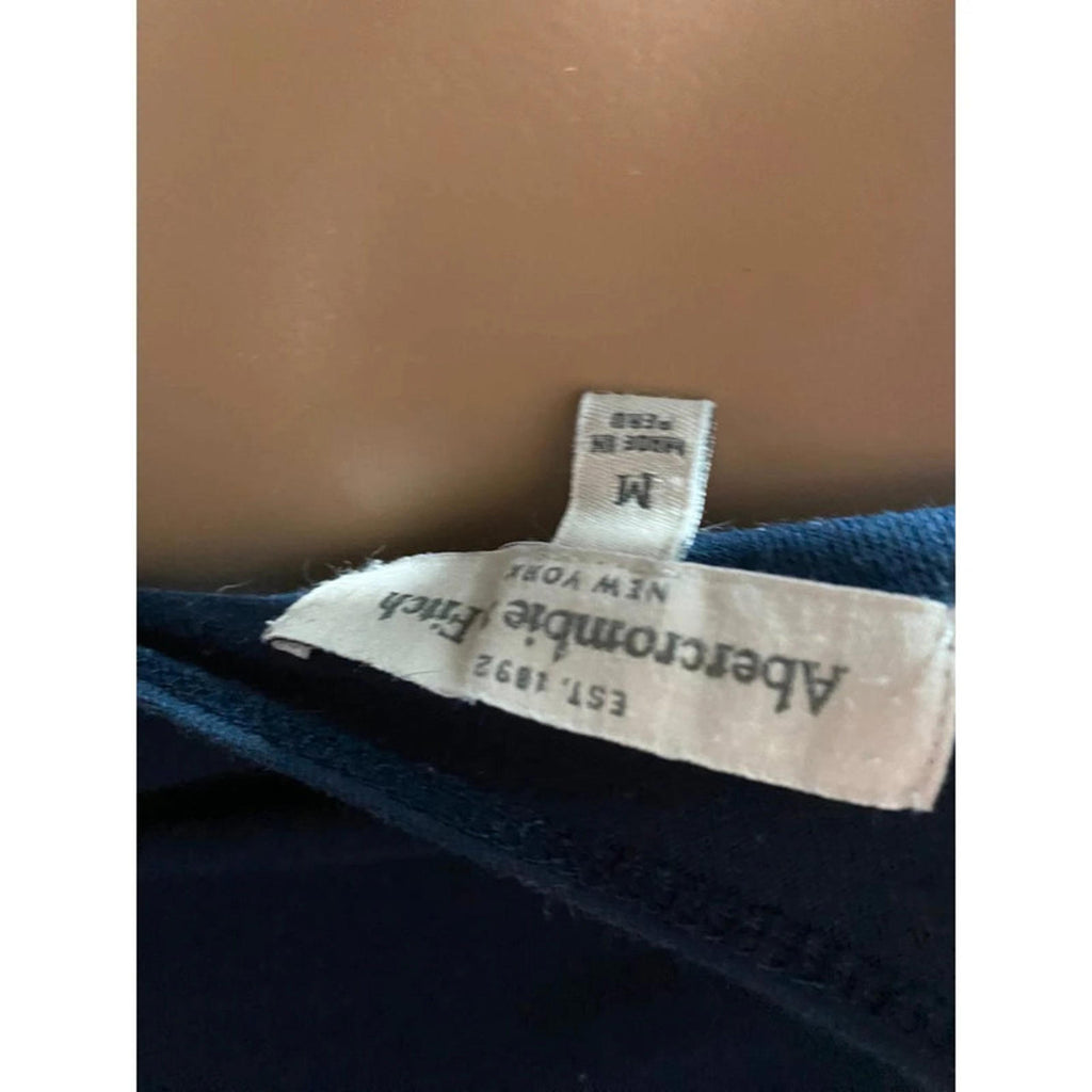 abercrombie and fitch size medium blue and pink tank top vintage 2000s y2k