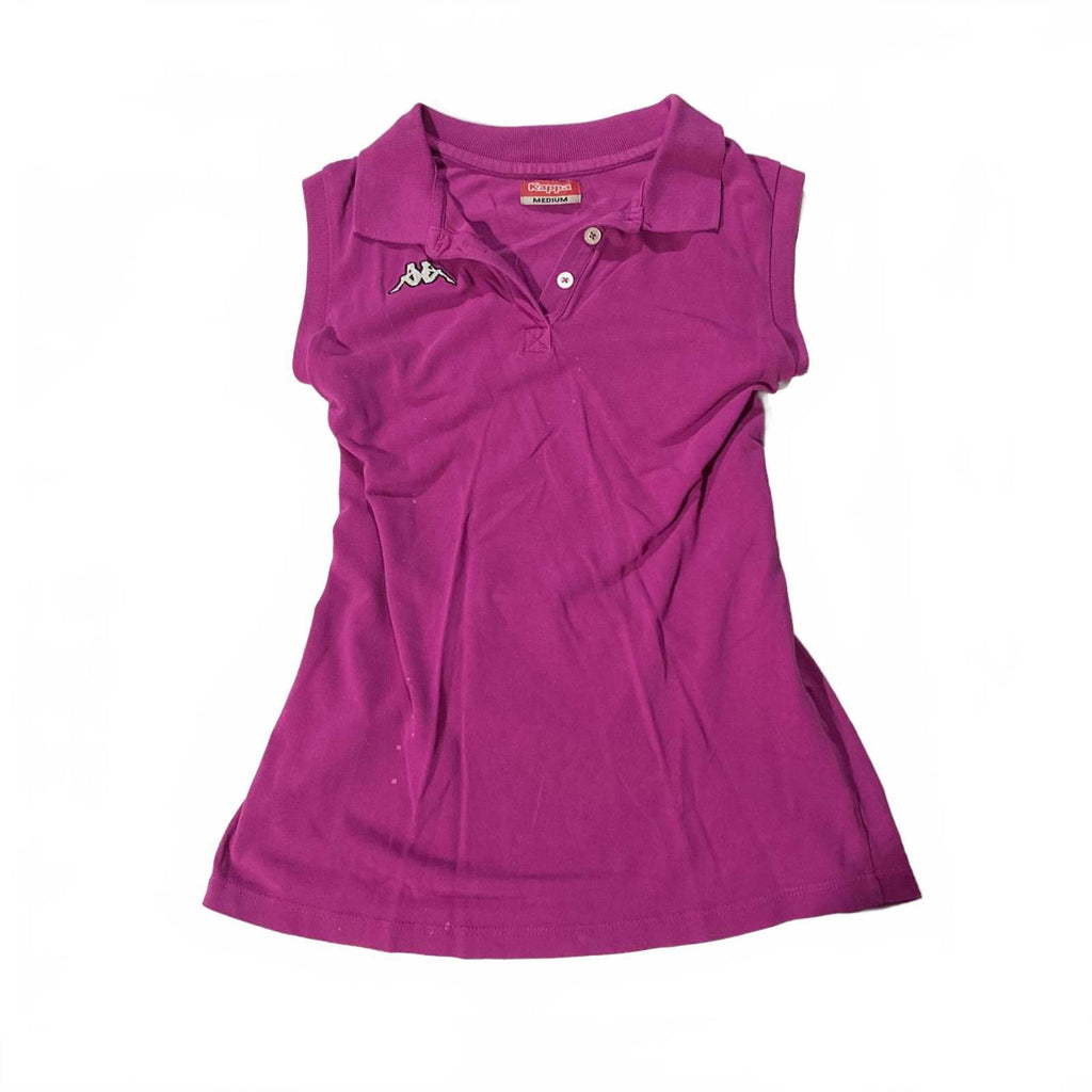 kappa size medium purple polo shirt y2k 2000s mcbling