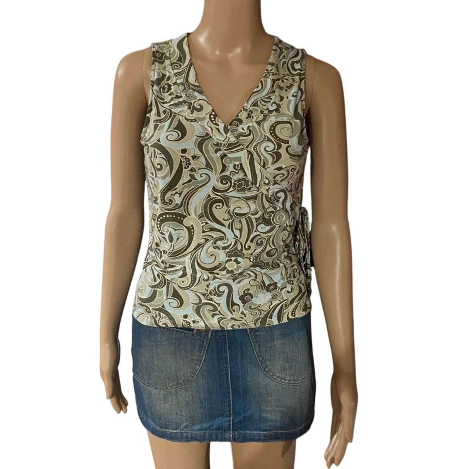 xhilaration vintage top y2k estimate small 2000s