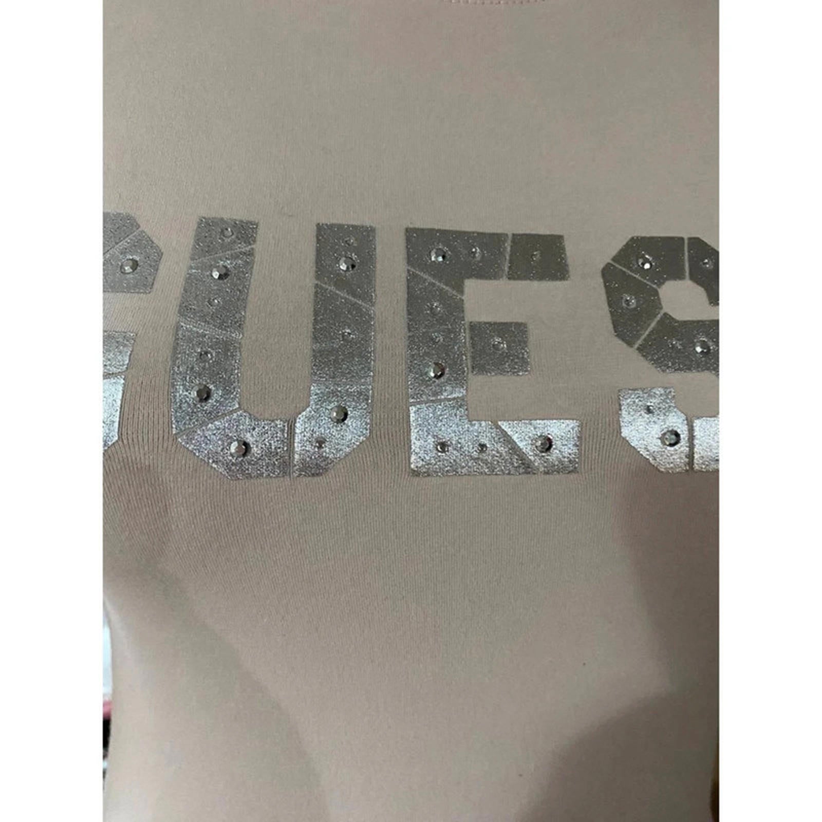 guess size xs vintage pink tshirt 2000s y2k mcbling american