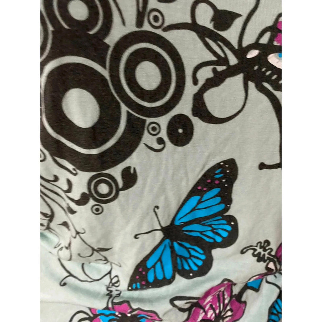 frutiger aero style tshirt by pink diva estimate large - y2k 2000s