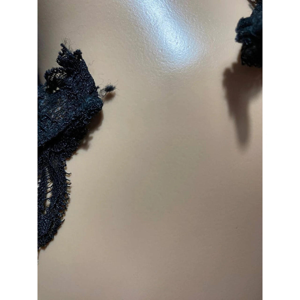 apt.9 size small  black babydoll cami top - y2k 2000s diva aesthetic goth emo