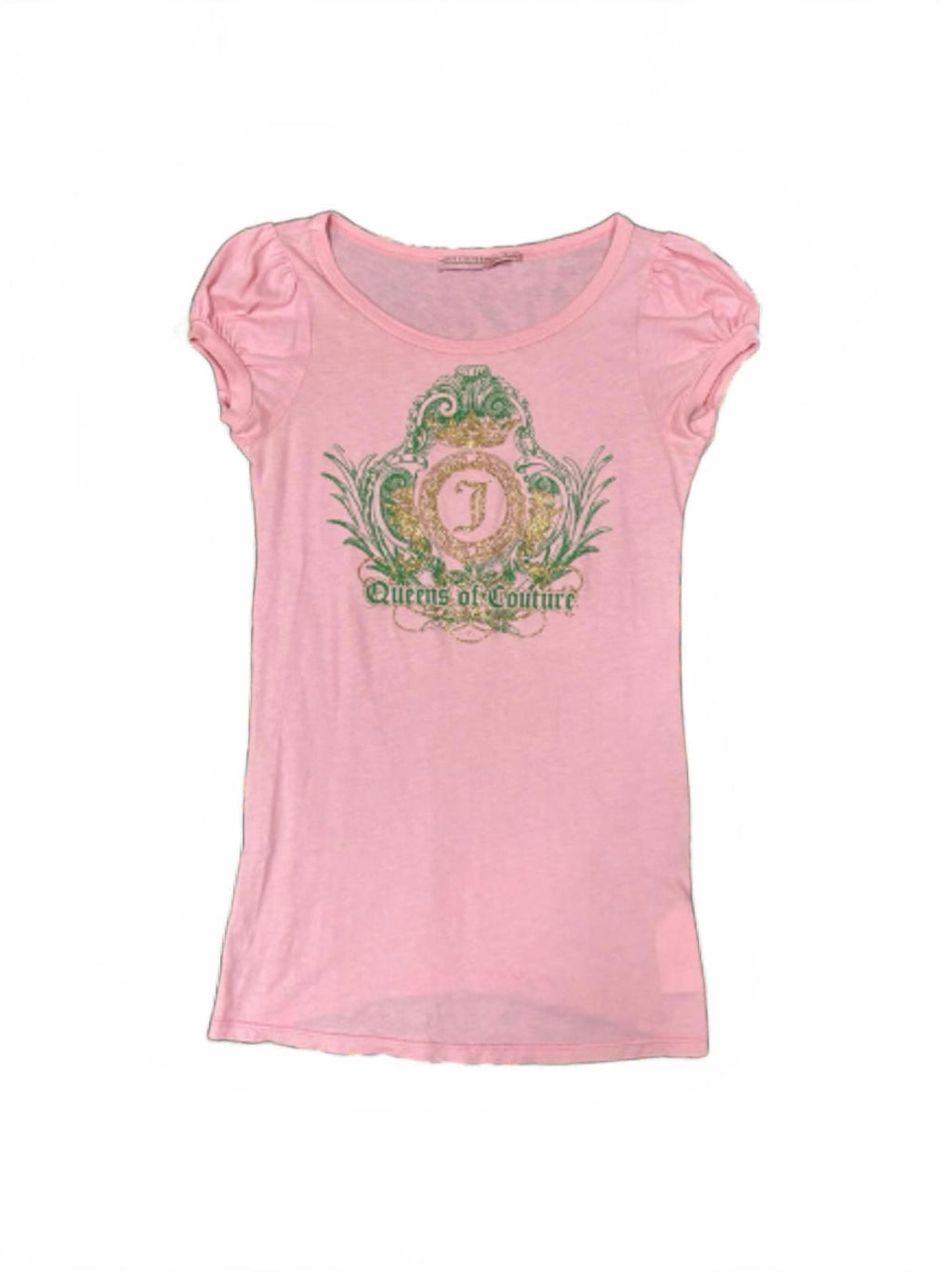 Juicy Couture Pink Vintage tshirt short sleeve RARE y2k mcbling 2000s