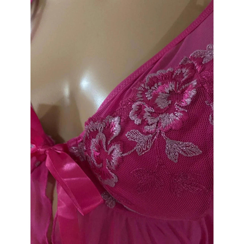 pink babydoll size medium y2k