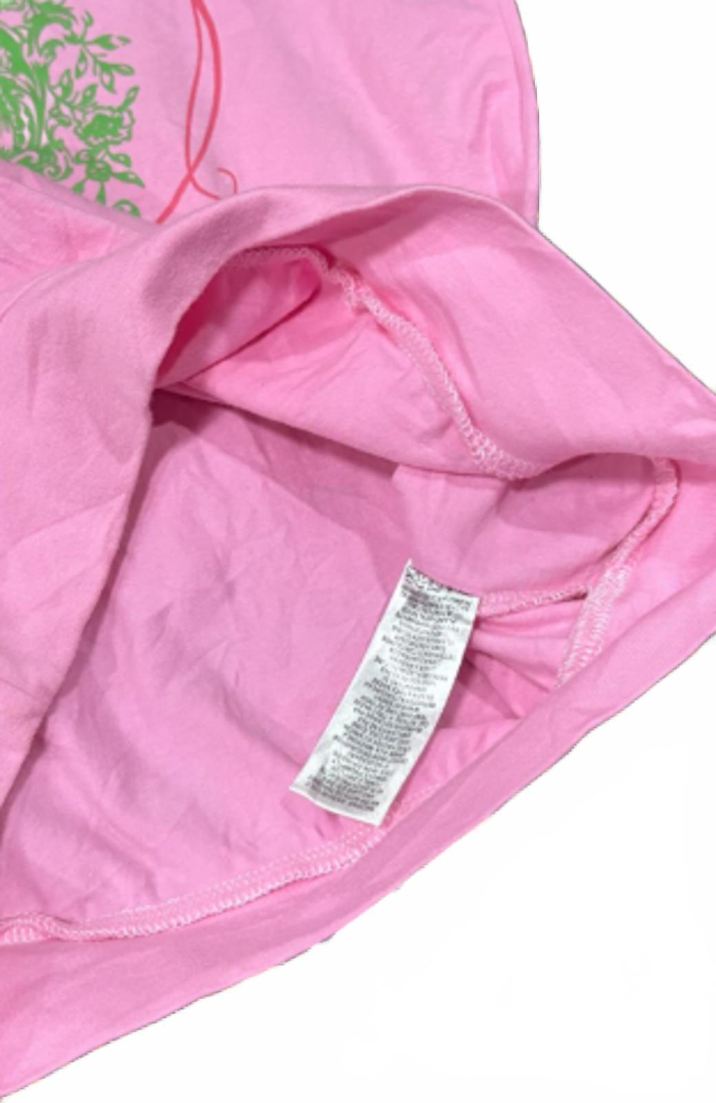 Juicy Couture Pink and green Vintage tshirt  RARE y2k mcbling 2000s