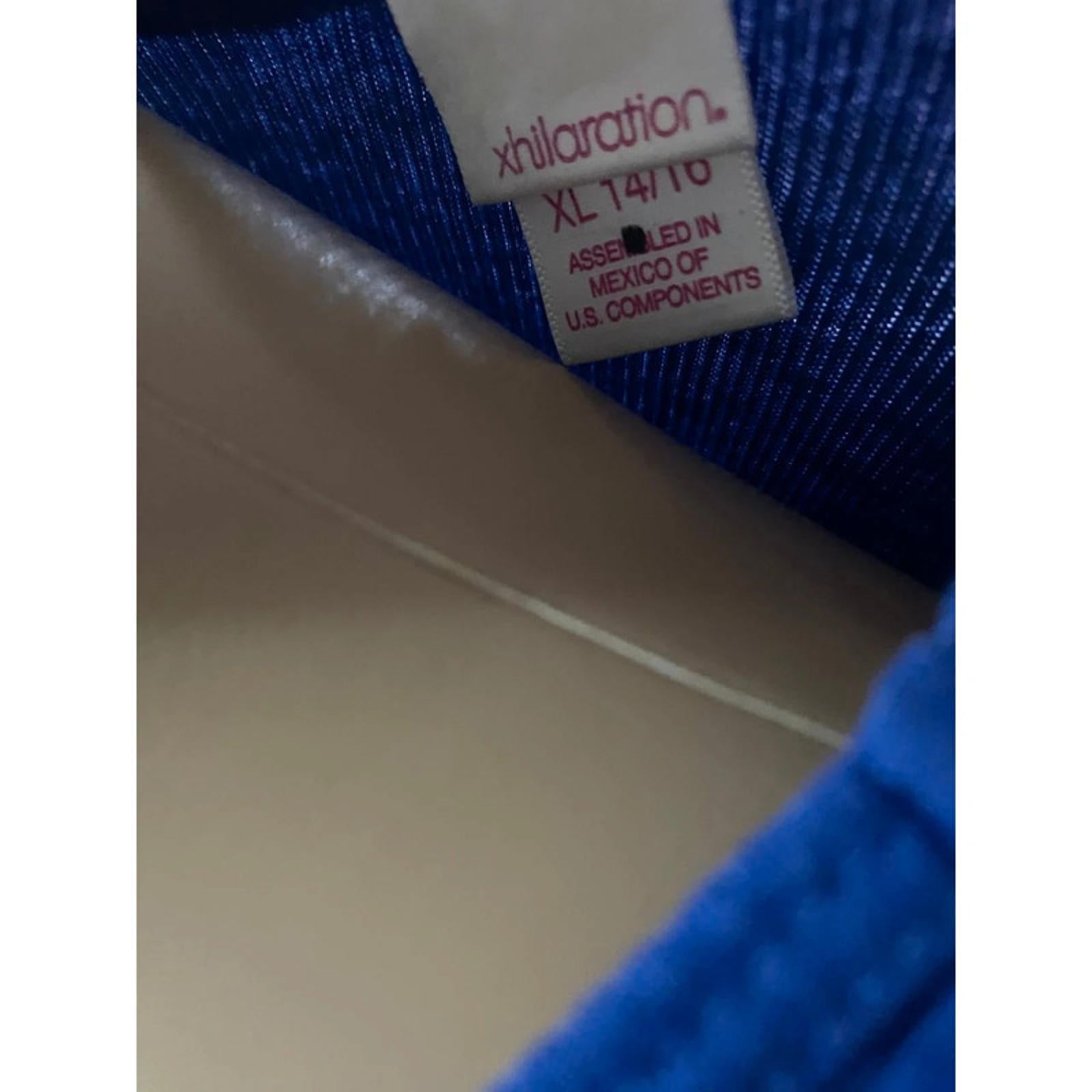 xhilaration size XL (more like medium) vintage butterfly rhinestone tank top purple y2k 2000s