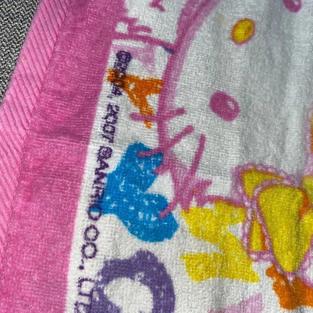 2007 charmmy kitty pink hand towel y2k vintage sanrio japan