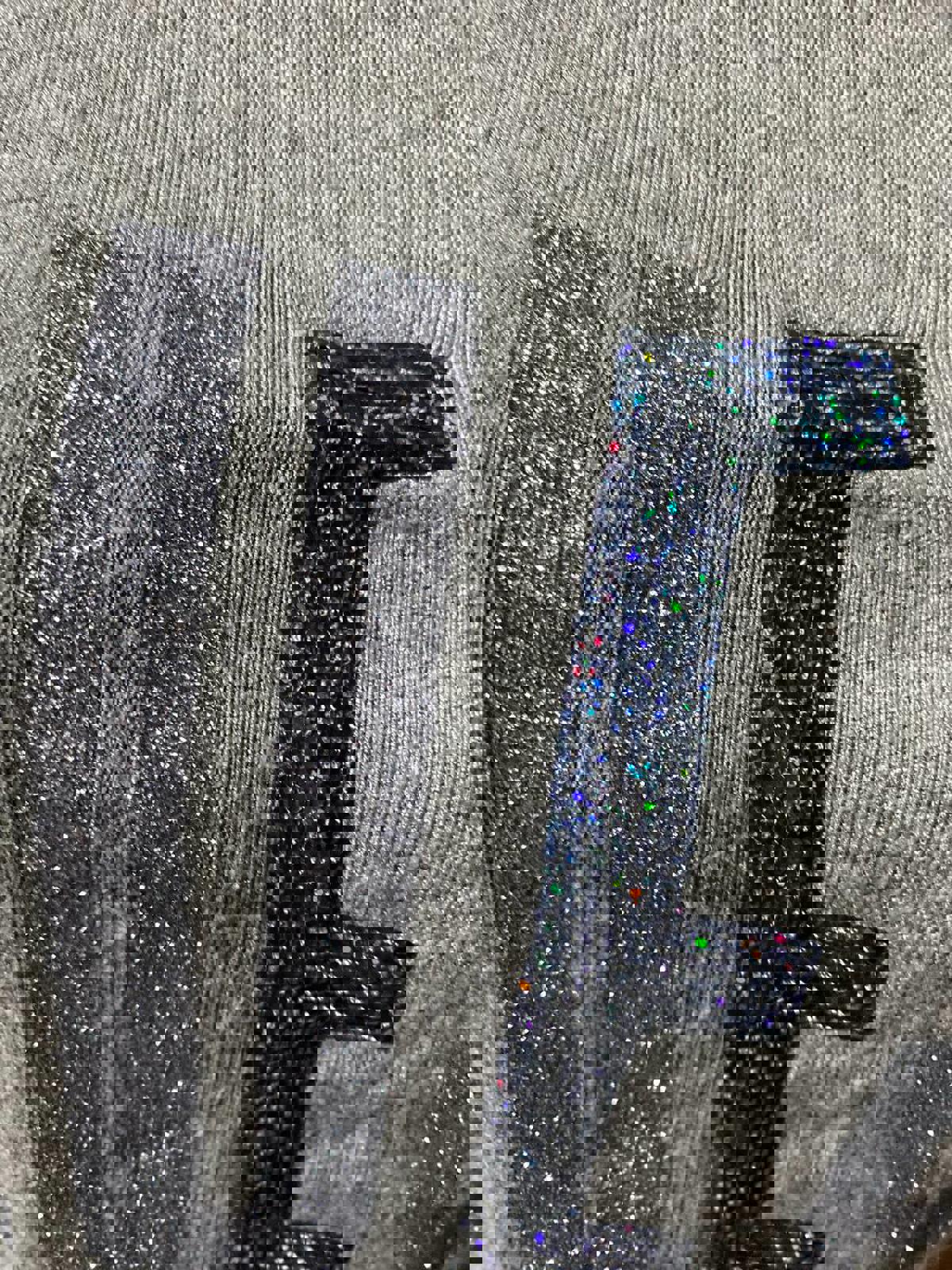 guess estimate large sleeveless tank sweater - y2k mcbling 2000s grey