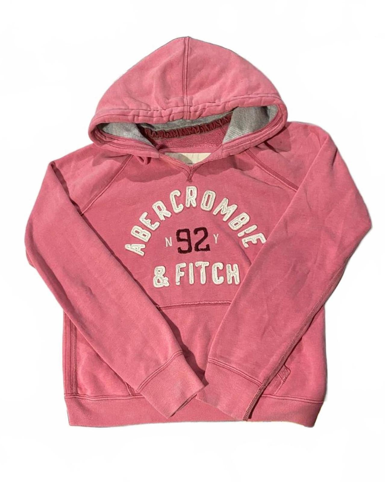 pink abercrombie and fitch hoodie vintage 2000s y2k