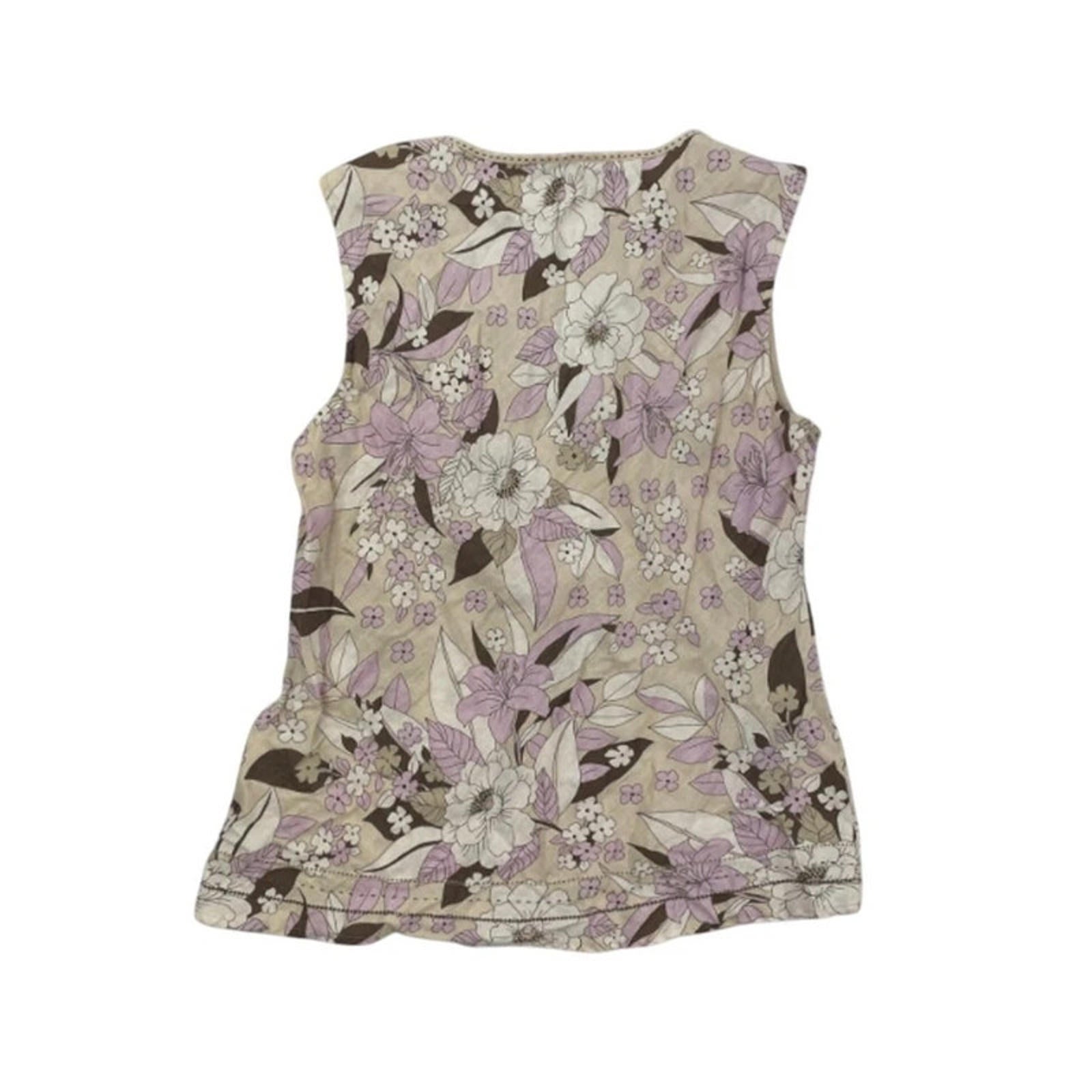 size 12 monsoon vintage y2k floral tank top 2000s