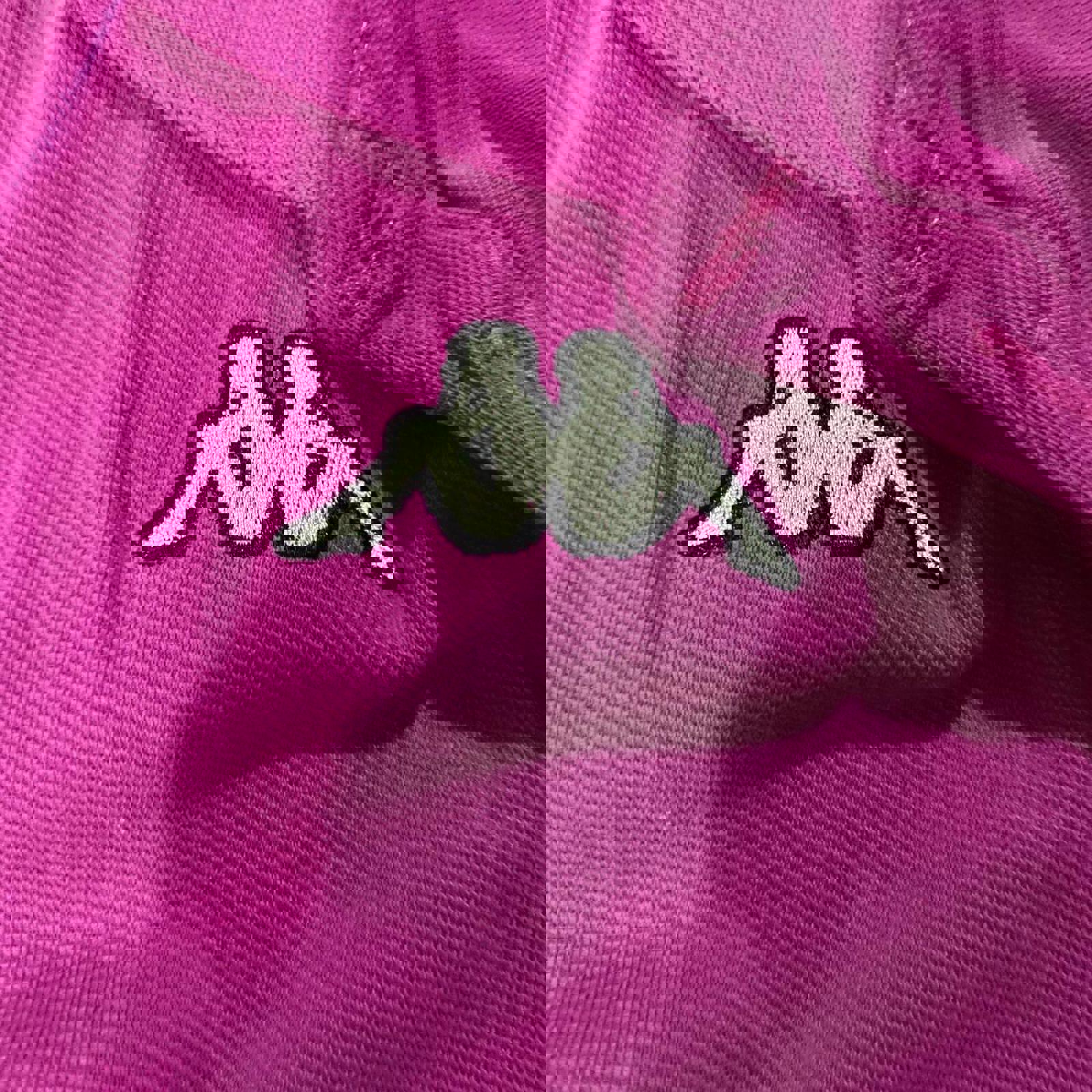 kappa size medium purple polo shirt y2k 2000s mcbling