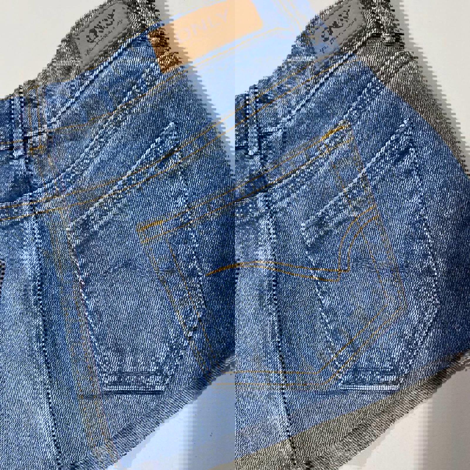 denim mini skirt  - vintage y2k mcbling 2000s size 10
