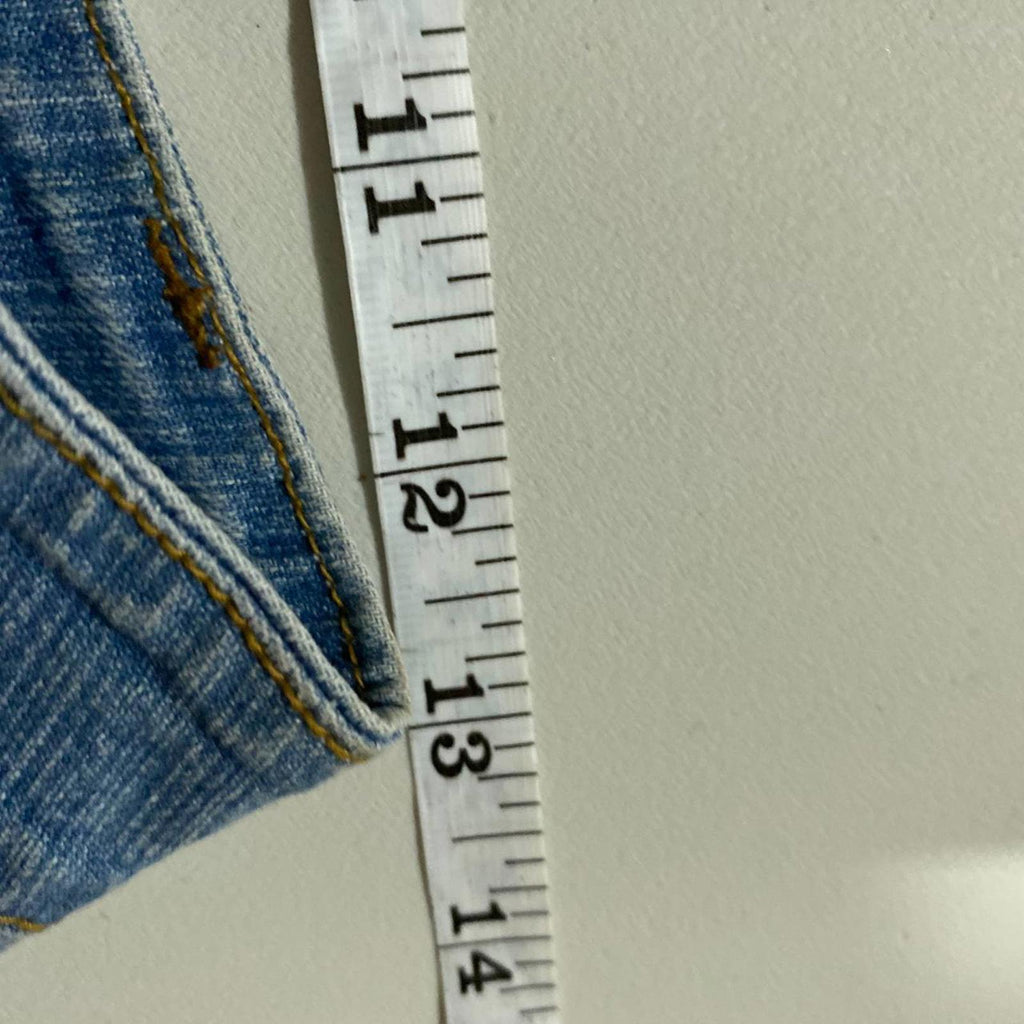 denim mini skirt  - vintage y2k mcbling 2000s