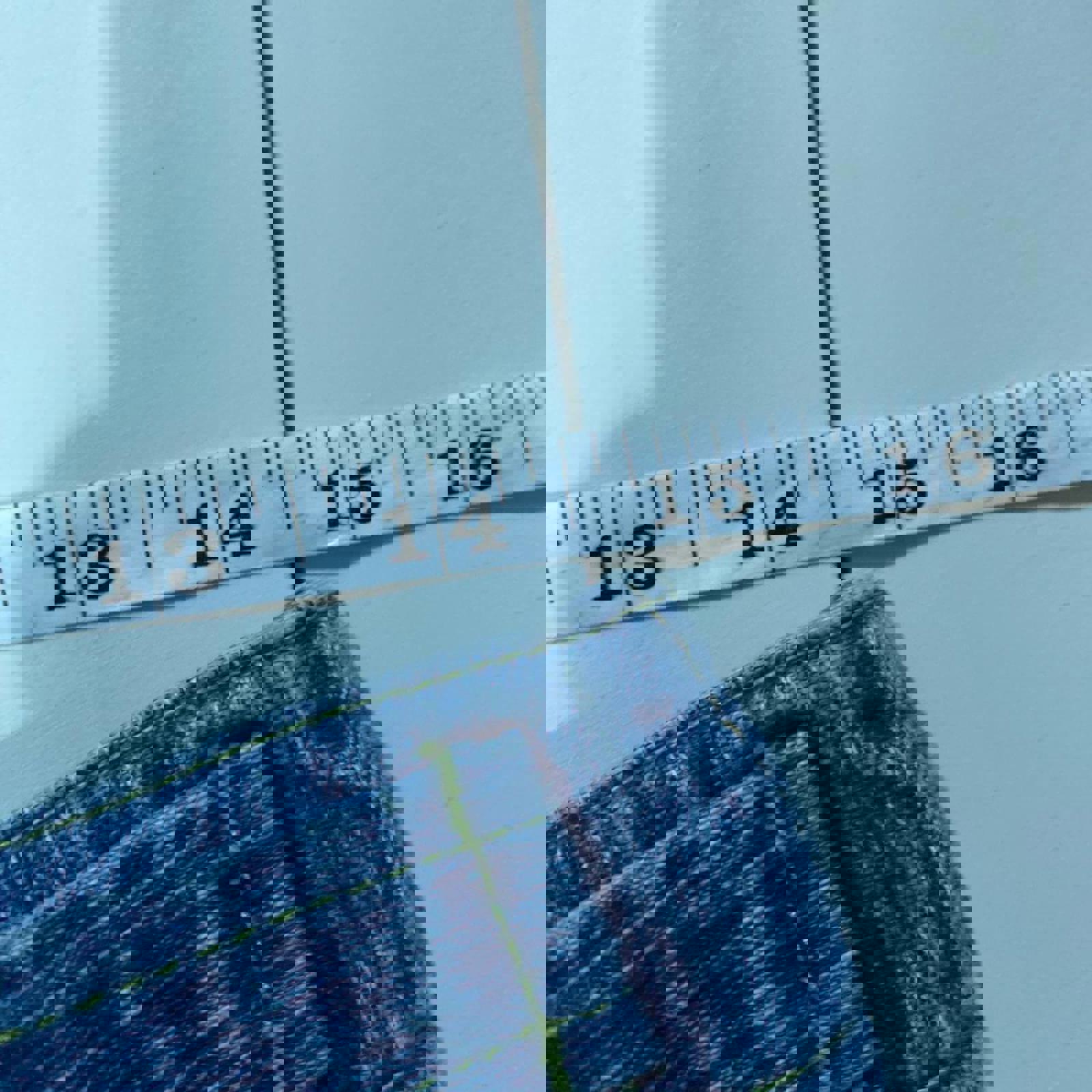 denim mini skirt  - vintage y2k mcbling 2000s - la blues size 12