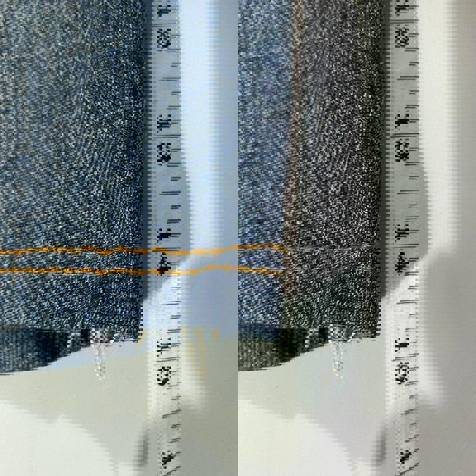 denim mini skirt  - vintage y2k mcbling 2000s - size 14