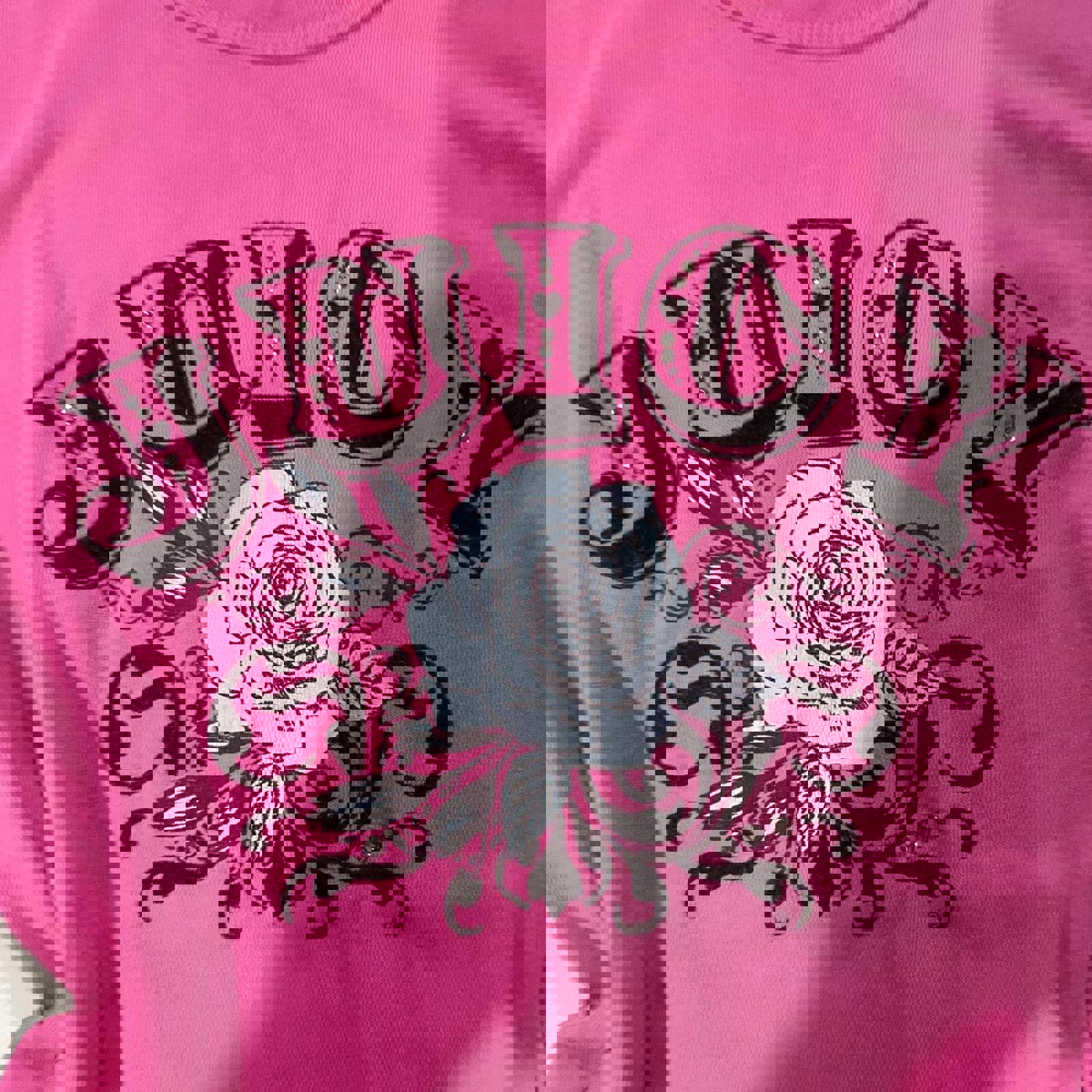 vintage juicy couture size small pink top y2k 2000s