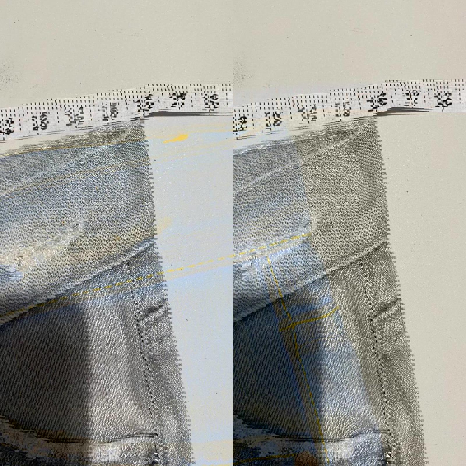 denim mini skirt  - vintage y2k mcbling 2000s - size 12