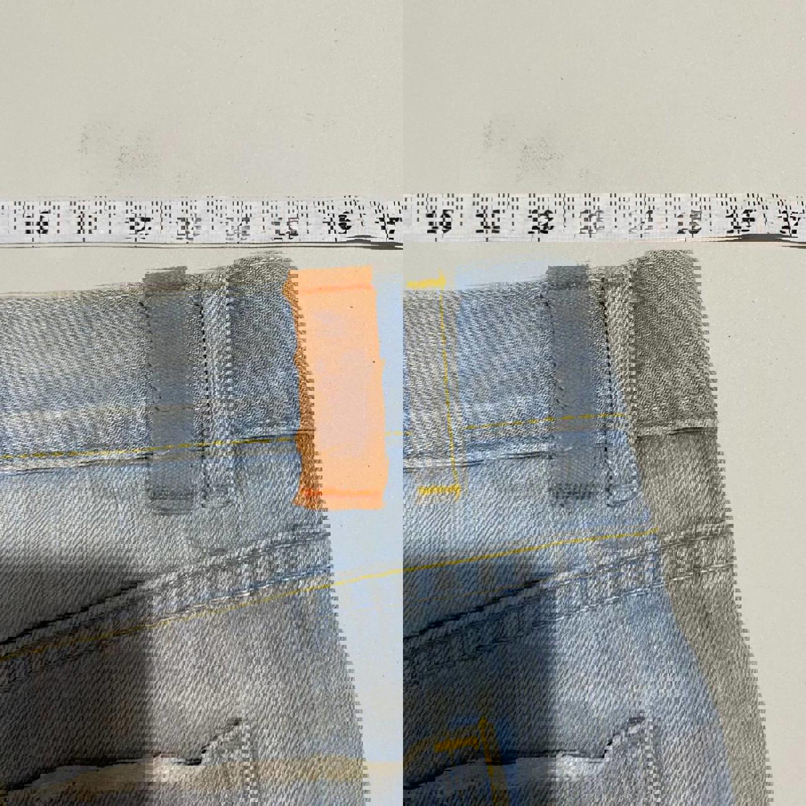 denim mini skirt  - vintage y2k mcbling 2000s - size 12