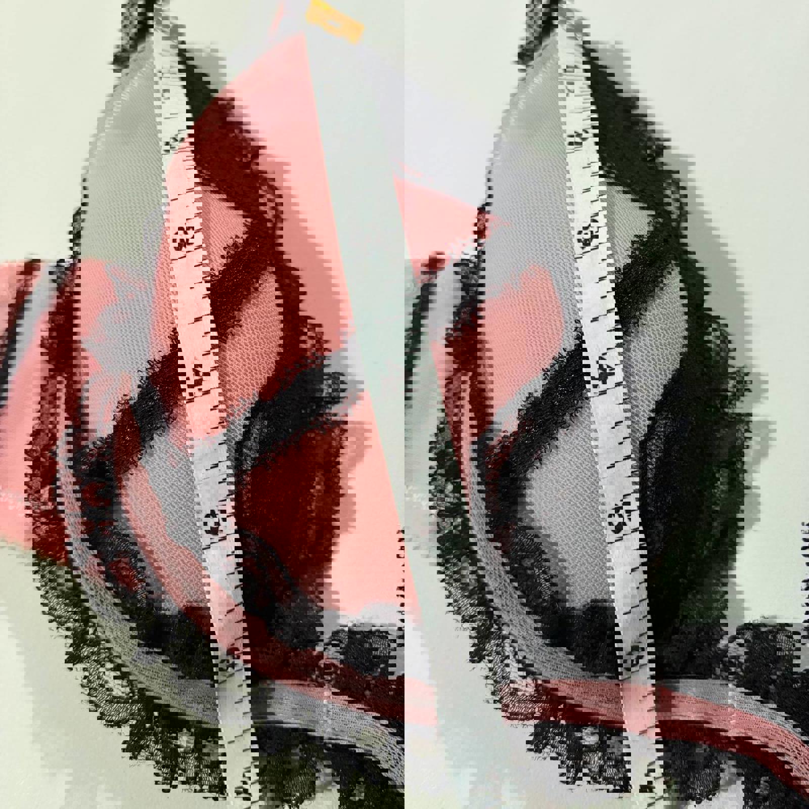 pink lace vintage y2k 2000s bra size