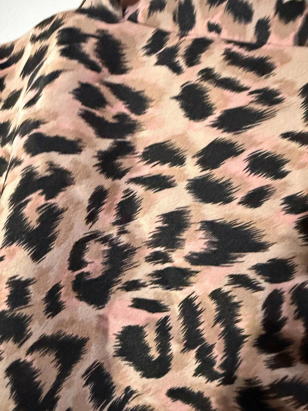 oasis leopard print size 16 y2k top