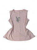 playboy size 18 pink cami top glitter y2k 2000s