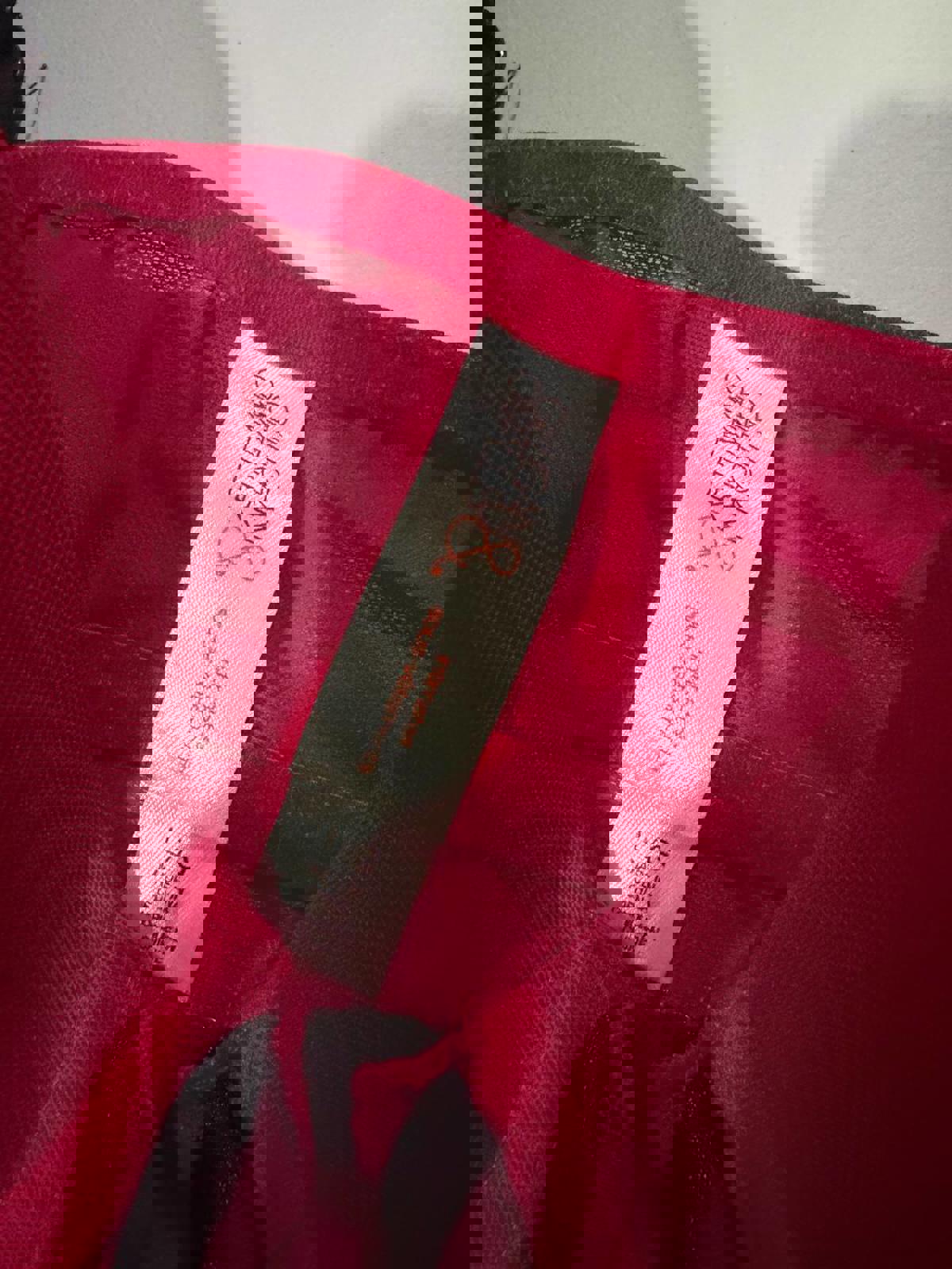 red and black large babydoll top vintage y2k 2000s mcbling